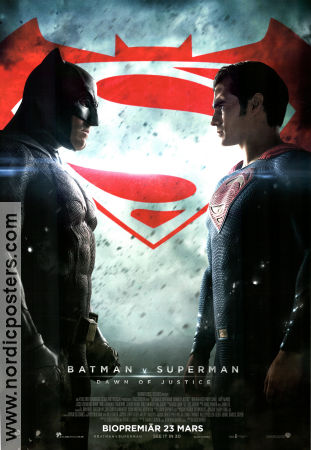 Batman v Superman Dawn of Justice 2016 poster Ben Affleck Henry Cavill Amy Adams Zack Snyder Hitta mer: Superman Hitta mer: Batman Hitta mer: DC Comics