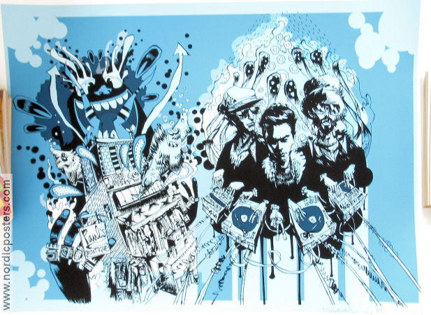 Beastie Boys PAUL´S BOUTIQUE Signed No 11 of 100 2007 affisch Affischkonstnär: Jim Mahfood Food One Hitta mer: Comics