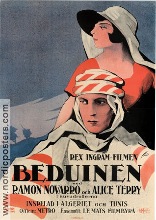 Beduinen 1924 poster Ramon Novarro Rex Ingram