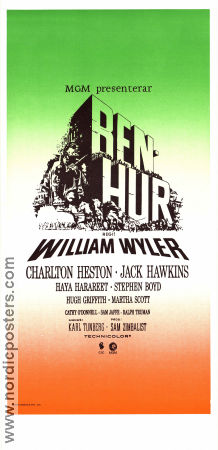 Ben-Hur 1959 poster Charlton Heston William Wyler