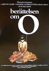 Berättelsen om O 1977 poster Anthony Steel