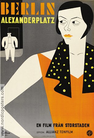 Berlin Alexanderplatz 1931 poster Heinrich George Maria Bard