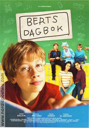 Berts dagbok 2020 poster Hugo Krajcik Julia Pirzadeh Frank Dorsin Michael Lindgren Skola
