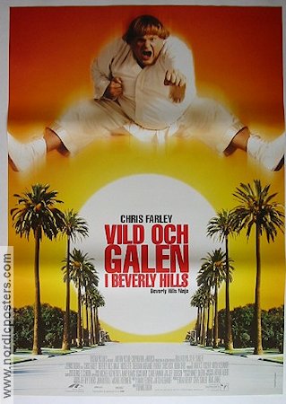 Beverly Hills Ninja 1997 poster Chris Farley Kampsport