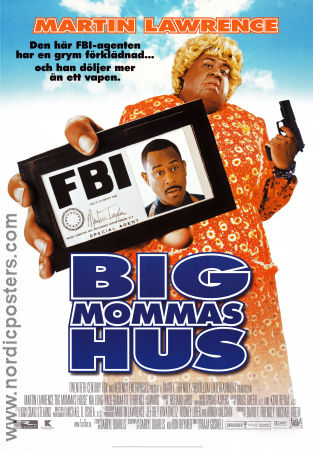 Big Momma´s House 2000 poster Martin Lawrence Nia Long Paul Giamatti Raja Gosnell Poliser