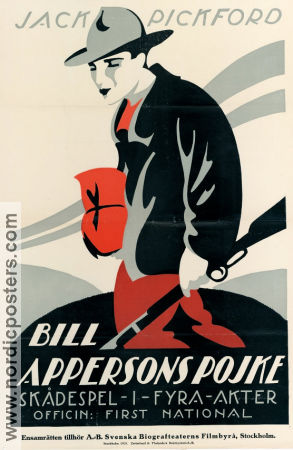 Bill Appersons pojke 1919 poster Jack Pickford James Kirkwood