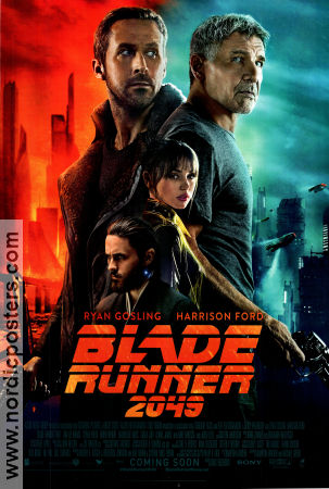 Blade Runner 2049 2017 poster Harrison Ford Denis Villeneuve