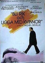 Bli rik och ligga med kvinnor 1974 poster Romy Schneider Jane Birkin