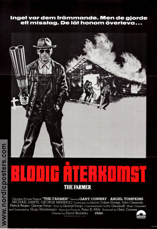 Blodig återkomst 1977 poster Gary Conway David Berlatsky