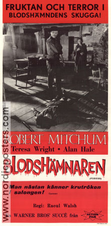 Blodshämnaren 1947 poster Teresa Wright Robert Mitchum Judith Anderson Raoul Walsh