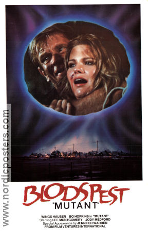 Blodspest 1984 poster Wings Hauser Bo Hopkins