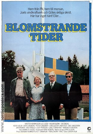 Blomstrande tider 1980 poster Siv Ericks John Olsson