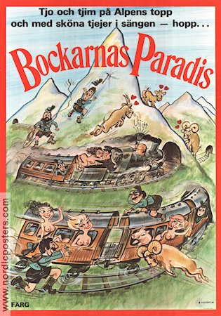 Bockarnas paradis 1978 poster Peter Steiner Gunter Otto Berg