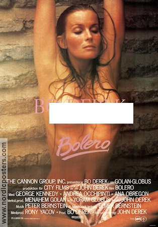 Bolero 1984 poster Bo Derek George Kennedy John Derek Damer