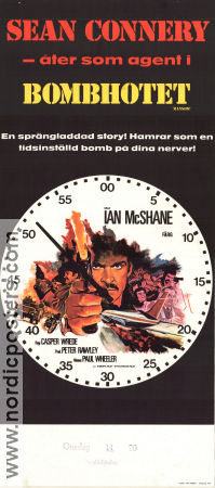 Bombhotet 1975 poster Sean Connery Ian McShane Casper Wrede