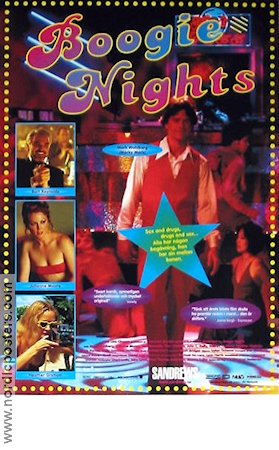 Boogie Nights 1997 poster Mark Wahlberg Burt Reynolds Heather Graham Paul Thomas Anderson Disco
