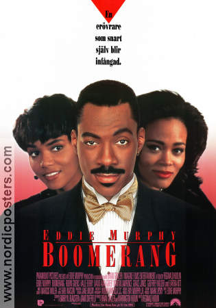 Boomerang 1992 poster Eddie Murphy Halle Berry Robin Givens Reginald Hudlin