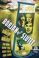 Början eller slutet 1948 poster Robert Walker