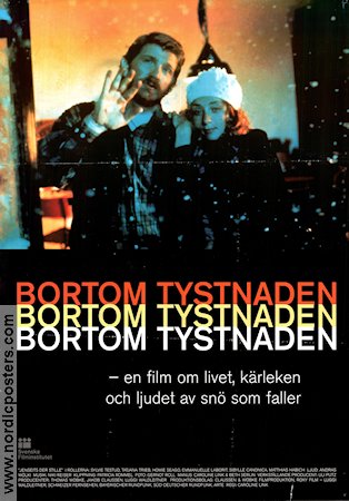 Bortom tystnaden 1996 poster Sylvie Testud Tatjana Trieb Howie Seago Caroline Link