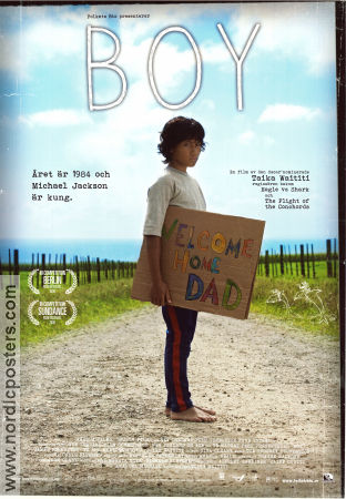Boy 2010 poster James Rolleston Te Aho Eketone-Whitu Taika Waititi Filmen från: New Zeeland