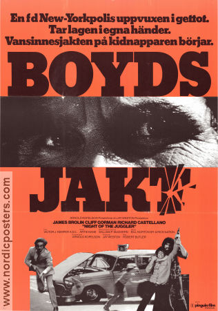 Boyds jakt 1980 poster James Brolin Cliff Gorman Richard S Castellano Robert Butler