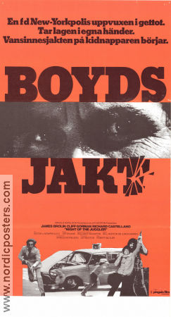 Boyds jakt 1980 poster James Brolin Cliff Gorman Richard S Castellano Robert Butler