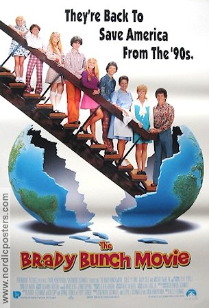 The Brady Bunch Movie 1995 poster Shelley Long Från TV