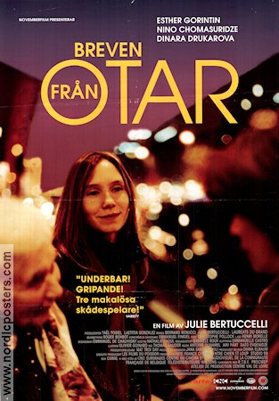 Breven från Otar 2003 poster Esther Gorintin Julie Bertuccelli