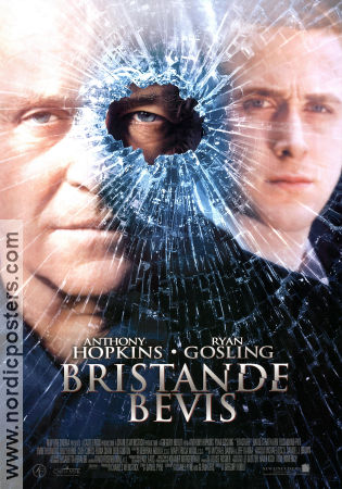 Bristande bevis 2007 poster Anthony Hopkins Ryan Gosling Gregory Hoblit