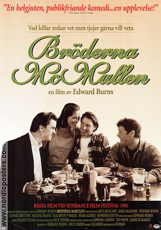 Bröderna McMullen 1995 poster Jack Mulcahy Michael McGlone Edward Burns