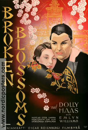 Broken Blossoms 1936 poster Dolly Haas Emlyn Williams John Brahm Asien