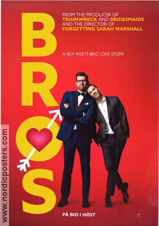 Bros 2022 poster Billy Eichner Luke Macfarlane Guy Branum Nicholas Stoller