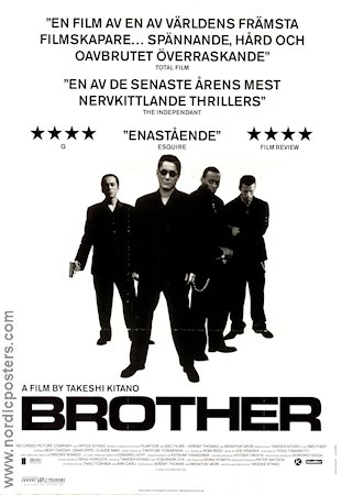 Brother 2000 poster Takeshi Kitano Filmen från: Japan