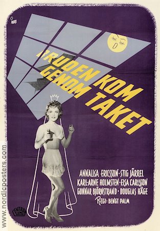 Bruden kom genom taket 1946 poster Annalisa Ericson