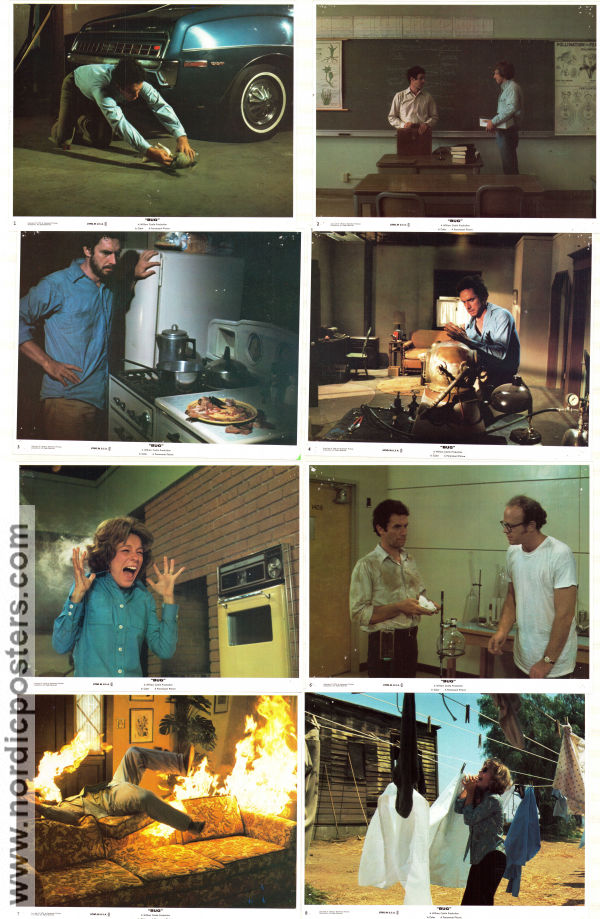 Bug 1975 lobbykort Joanna Miller Bradford Dillman Richard Gilliland Jeannot Szwarc Insekter och spindlar