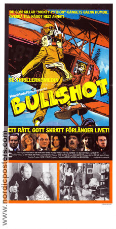 Bullshot Crummond 1983 poster Alan Shearman Billy Connolly Mel Smith Dick Clement Flyg