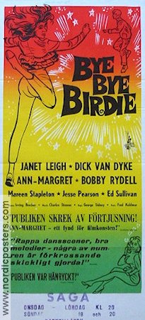 Bye Bye Birdie 1963 poster Janet Leigh
