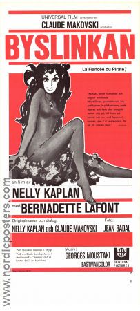 Byslinkan 1969 poster Bernadette Lafont Georges Géret Henri Czarniak Nelly Kaplan