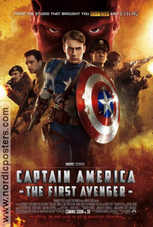 Captain America The First Avenger 2011 poster Chris Evans Joe Johnston