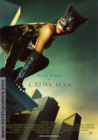 Catwoman 2004 poster Halle Berry Sharon Stone Benjamin Bratt Pitof Hitta mer: Batman Hitta mer: DC Comics Katter Från serier