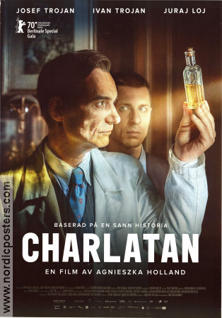 Charlatan 2020 poster Ivan Trojan Josef Trojan Juraj Loj Agnieszka Holland Filmen från: Czech