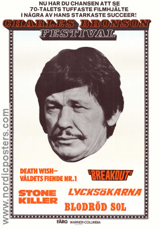 Charles Bronson-festival 1979 poster Charles Bronson Hitta mer: Festival