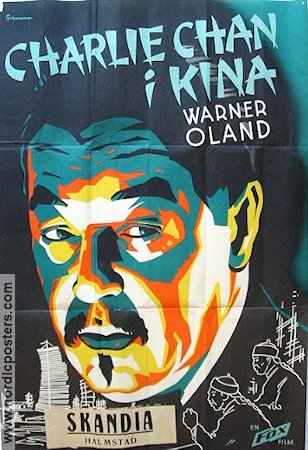 Charlie Chan i Kina 1935 poster Warner Oland Charlie Chan