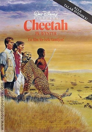 Cheetah 1989 poster Keith Coogan Lucy Deakins Colin Mothupi Hitta mer: Africa Katter