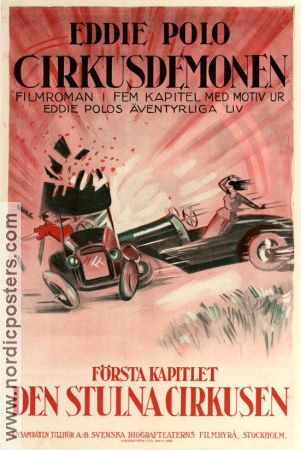 Cirkusdemonen 1920 poster Eddie Polo Corrine Porter JP McGowan
