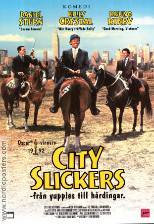 City Slickers 1991 poster Billy Crystal Daniel Stern Jack Palance Ron Underwood Hästar