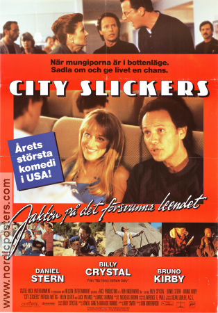 City Slickers 1991 poster Billy Crystal Daniel Stern Jack Palance Ron Underwood