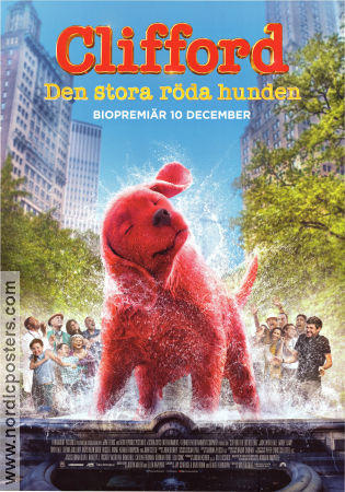 Clifford the Big Red Dog 2021 poster Darby Camp Walt Becker Hundar Animerat