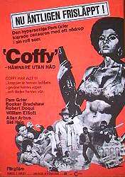 Coffy 1973 poster Pam Grier Booker Bradshaw Robert DoQui Jack Hill Black Cast