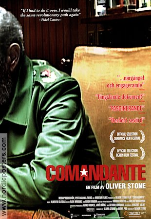 Comandante 2003 poster Oliver Stone Politik